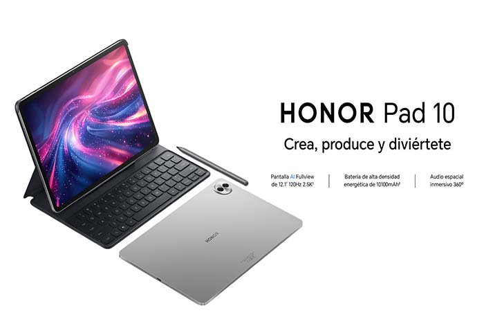 Creatividad y productividad: Llegó a Perú la HONOR Pad 10 con IA