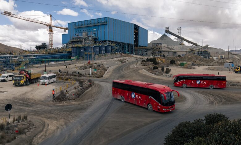 antapaccay renueva 100% de su flota de transporte interno a buses eléctricos