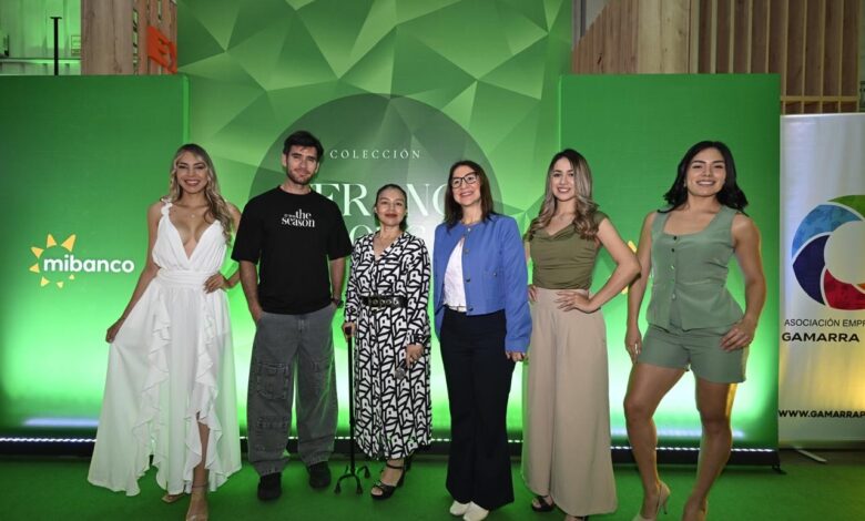 Gamarra lanza su Colección Verano 2026 con el respaldo de Mibanco