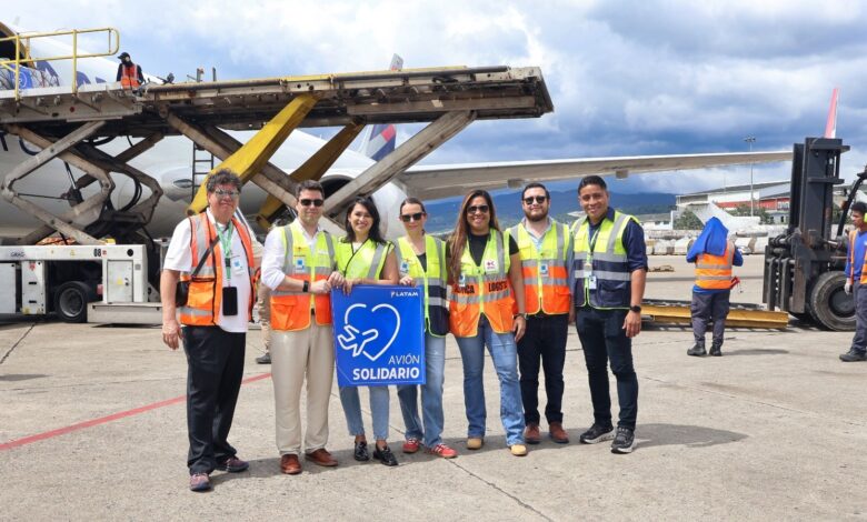 LATAM Group, la IFRC y Kuehne+Nagel se unen para entregar ayuda humanitaria a Jamaica tras la emergencia
