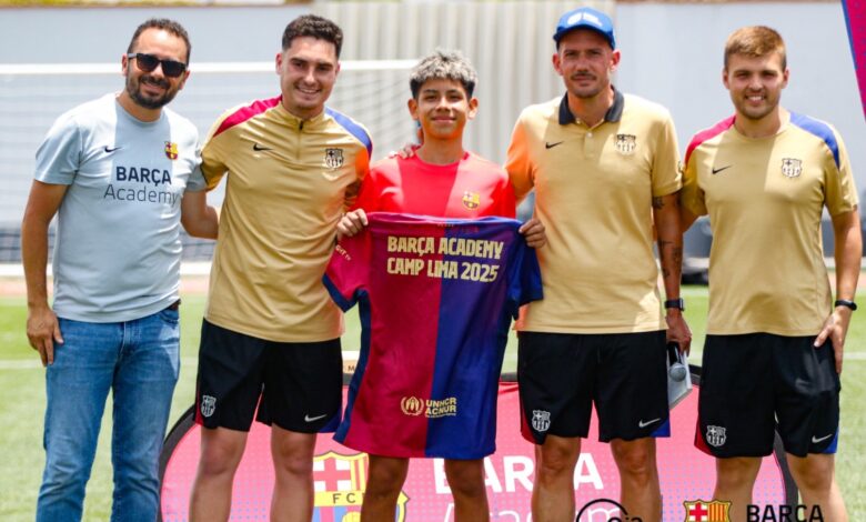 Regresa el Barça Academy Camp a Lima: Donde los sueños de los jóvenes futbolistas peruanos se hacen realidad