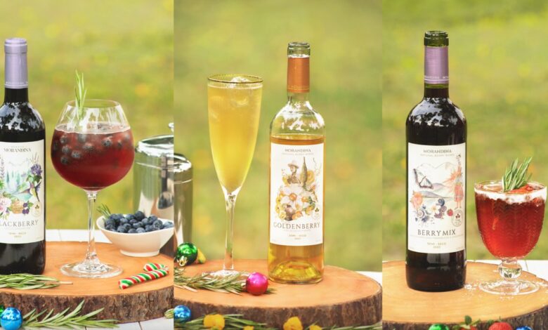 Tres cócteles de Navidad creados con vinos Morandina llegan para celebrar la temporada