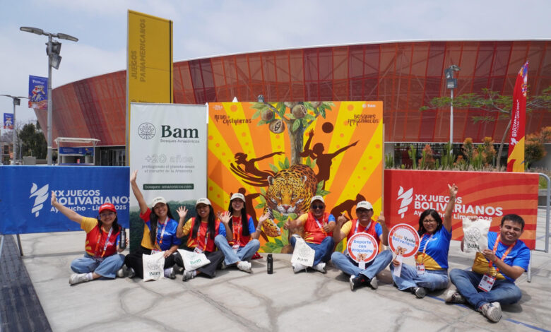 Los Juegos Bolivarianos Ayacucho–Lima 2025 compensan sus emisiones de carbono gracias al Proyecto REDD+ Castañeros de BAM