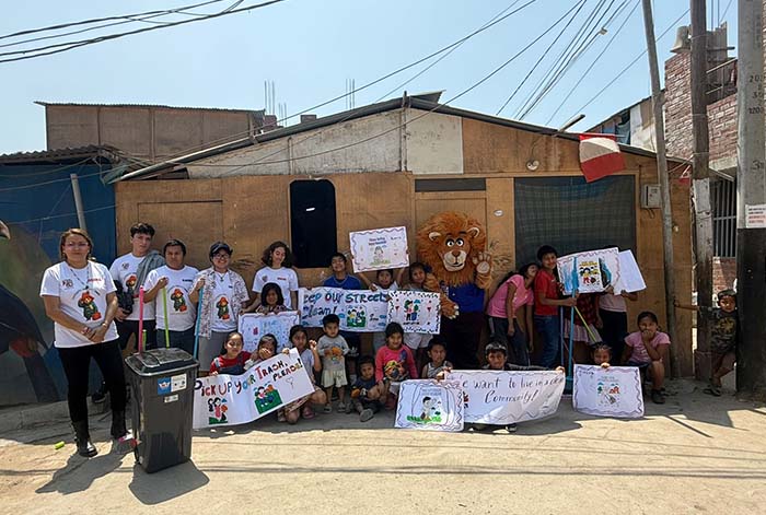 Voluntariado BRITÁNICO: tres proyectos sociales han beneficiado a más de 100 familias