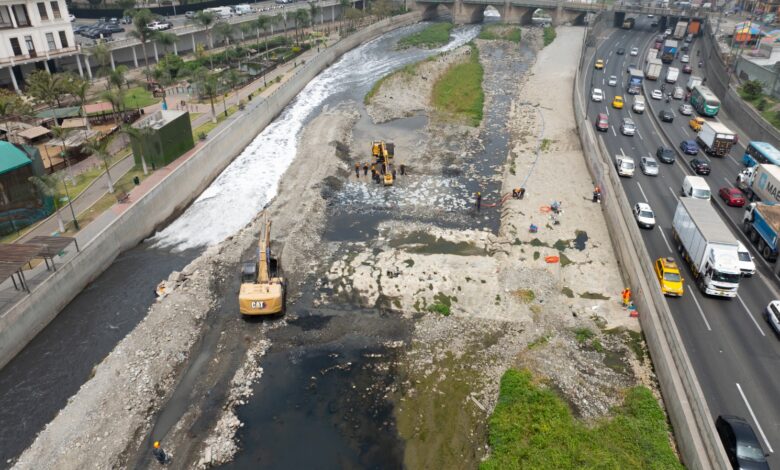 Lima Expresa realizó el mantenimiento de 2.6 km del cauce del río Rímac para garantizar seguridad y fluidez en su concesión