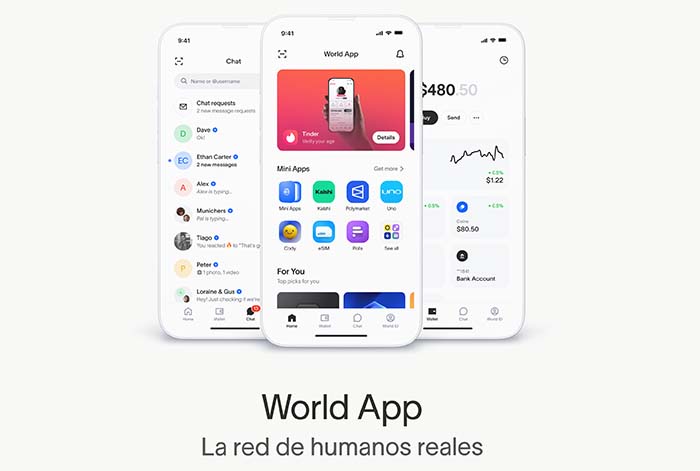 La nueva World App: chat encriptado y pagos globales para todos