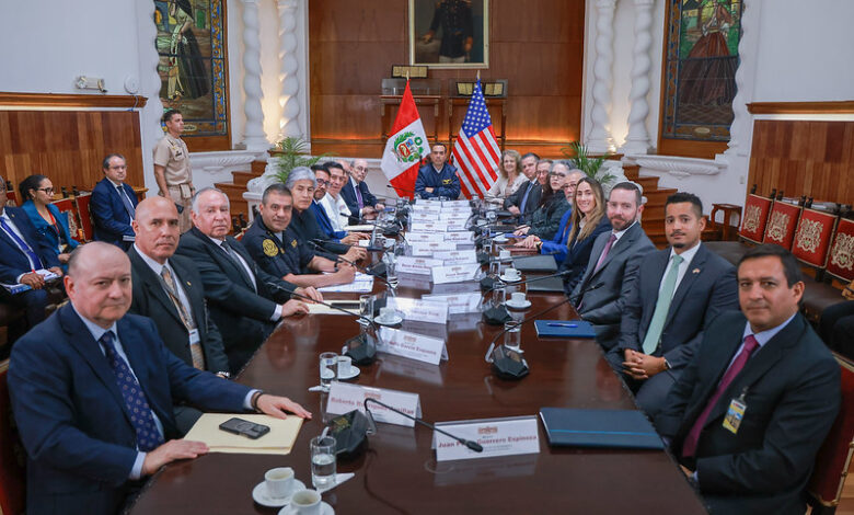 Delegación Interagencial de Seguridad de EE. UU. visita el Perú a solicitud del presidente Jerí