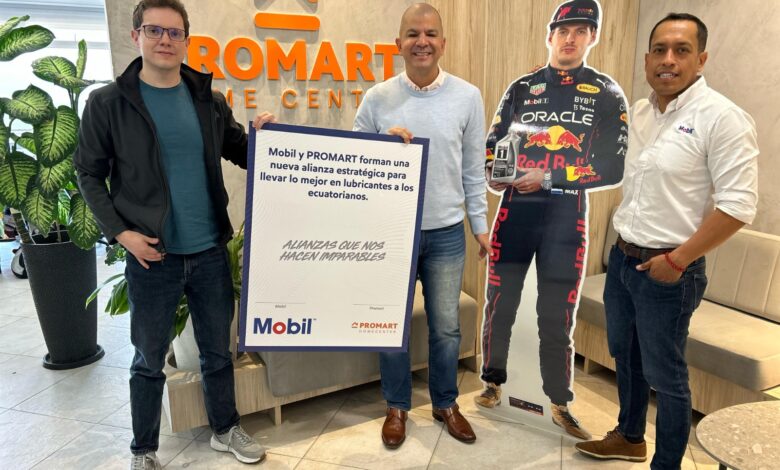 Terpel Lubricantes y Mobil se alían con Promart para expandir el acceso a lubricantes automotrices en Ecuador