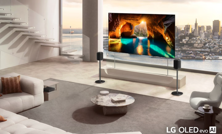 lg presenta el televisor oled inalámbrico más delgado del mundo