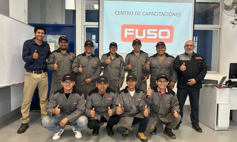 FUSO Master: el programa de FUSO certificó una nueva promoción de técnicos junto a Cibertec