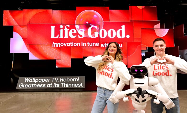 ces 2026: lg electronics presenta la inteligencia afectiva en acción