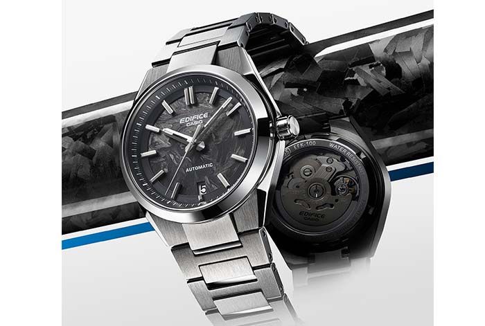 Casio revoluciona con el nuevo EDIFICE EFK-100: carbono forjado y su primer movimiento mecánico en la historia de la marca