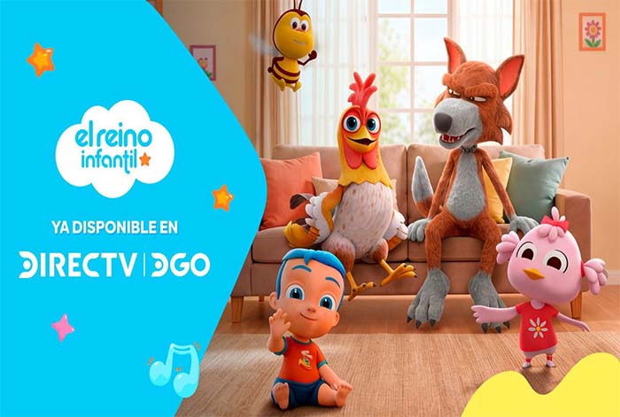 DIRECTV y DGO incorporan El Reino Infantil a su grilla de programación para Latinoamérica