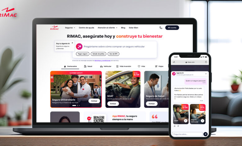 RIMAC convierte su web en un asesor digital inteligente que ya duplica la conversión