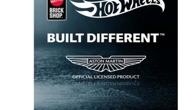 Lamborghini, Aston Martin y Toyota se unen a la línea de bloques de construcción Mattel Brick Shop x Hot Wheels