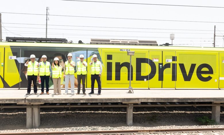 inDrive refuerza su presencia local con branding en Línea 1 del Metro de Lima