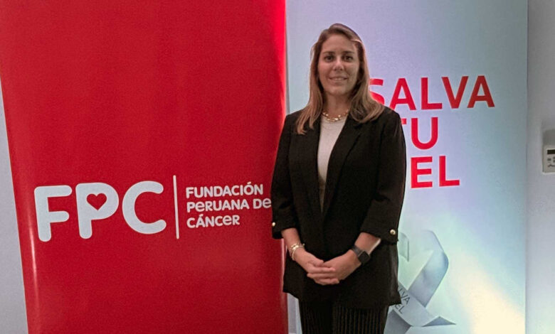 Jimena Otero, Gerenta de Marketing de la Fundación Peruana de Cáncer