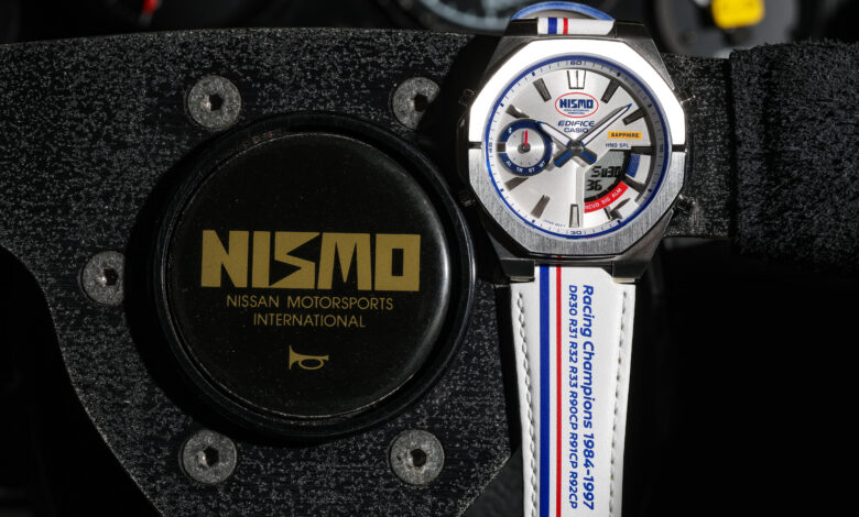 Casio EDIFICE y NISMO presentan una colaboración que une precisión, velocidad y ADN de competición