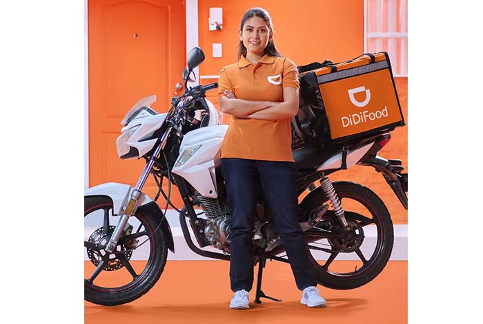 En Perú, crece 46% el número de repartidoras que se conectan a la aplicación de DiDi Food