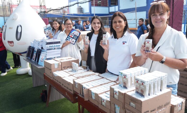 Gloria impulsa el desarrollo emocional de los estudiantes de colegio en La Victoria