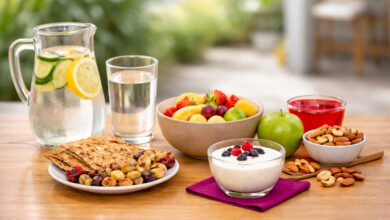 Cuatro recomendaciones para no descuidar tu alimentación durante la temporada de calor