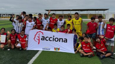 acciona impulsa la escuela comunitaria itinerante en tumbes