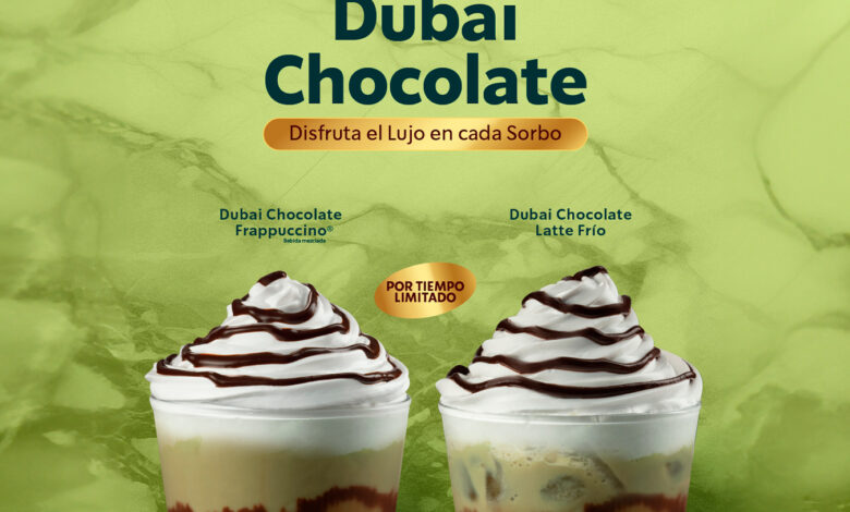 Starbucks ofrece una experiencia de lujo con el nuevo Chocolate Dubai