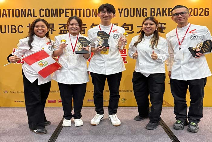 Perú es distinguido como “Mejor País Revelación” en campeonato mundial de panadería en Taiwán
