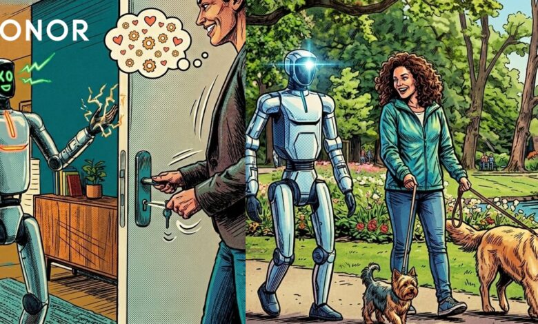 Vive un día con el Robot Humanoide de HONOR