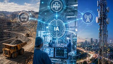Minería, salud y telecomunicaciones integran la IA a sus operaciones para ganar eficiencia, resiliencia y continuidad