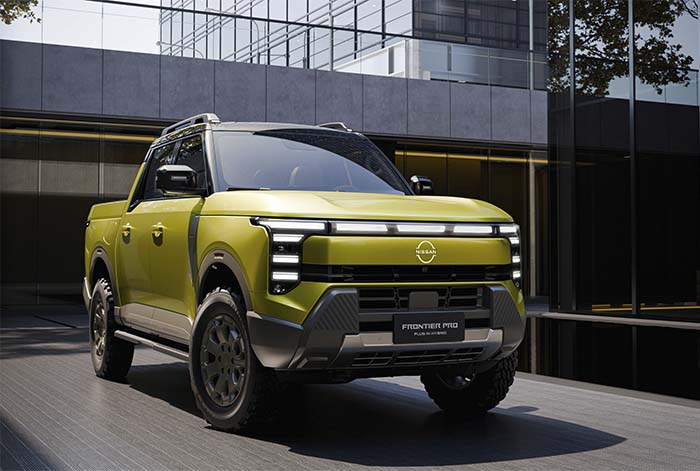 Nissan Frontier Pro Plug-in Hybrid (PHEV), la nueva pickup electrificada de Nissan se confirma para exportación
