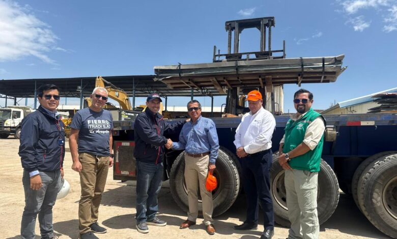 tradisa dona 80 toneladas de materiales de acero para familias afectadas por lluvias en arequipa