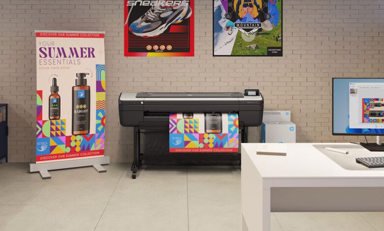 HP refuerza el liderazgo en impresión de gran formato en FESPA 2026 con la nueva serie de impresoras DesignJet y amplía capacidades del centro de producción de PrintOS