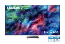 El televisor Micro RGB de Samsung recibe las certificaciones Safety for Eyes y Circadian Rhythm Display de VDE