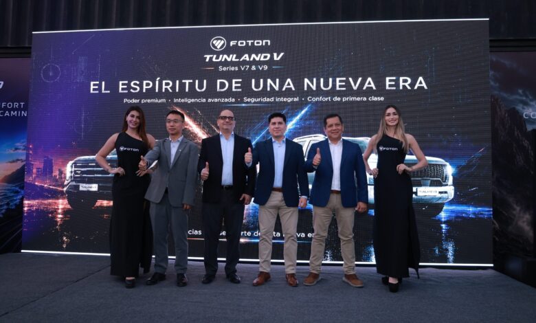 foton tunland v: pickup con más espacio, tecnología y carácter para el trabajo pesado y uso diario