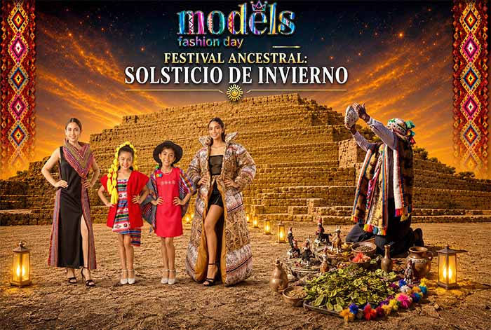 Belleza, moda y tradición se unen en el gran festival ancestral solsticio de invierno