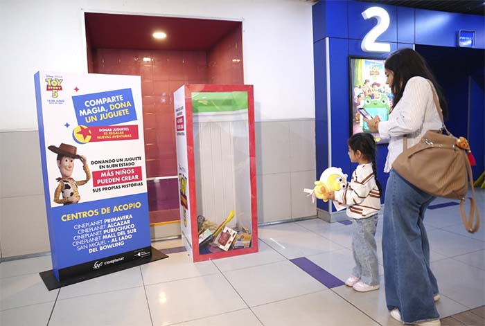 Toy Story 5 inspira campaña de donación para llevar alegría a más niños