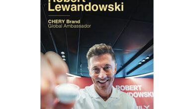 chery presenta a robert lewandowski como su nuevo embajador global