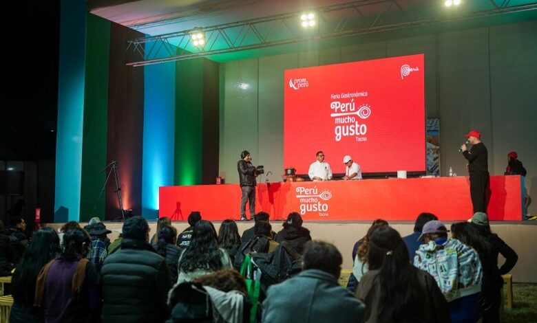 Más de 200 mil visitantes vivirán la gran fiesta gastronómica del Perú en Tacna
