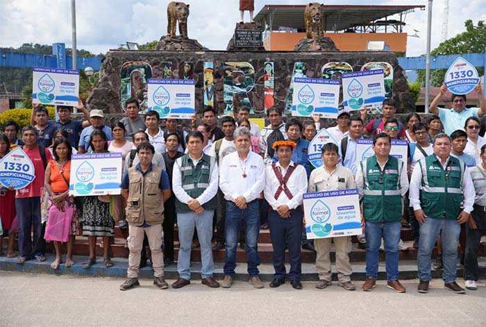 ANA formalizó a 266 productores acuícolas de Bagua, beneficiando a 1,330 personas