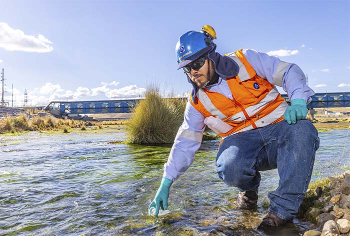 Antapaccay avanza hacia la obtención del certificado azul por su gestión sostenible del agua