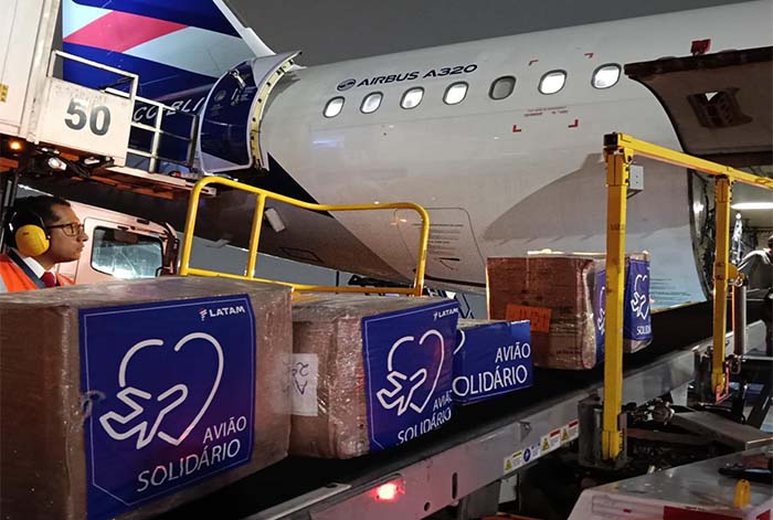A una semana de su activación, el Avión Solidario de LATAM Cargo supera las 300 toneladas de ayuda para Venezuela
