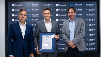 INDRA GROUP se convierte en la primera compañía española que obtiene la certificación de AENOR “tecnología de IA responsable basada en herramientas microsoft"