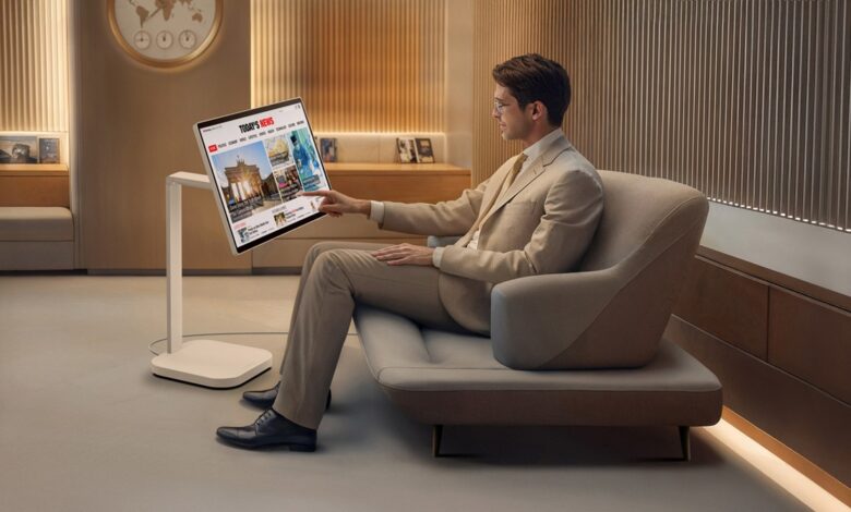 lg presenta el nuevo smart monitor swing: movilidad y entretenimiento en una sola pantalla gigante
