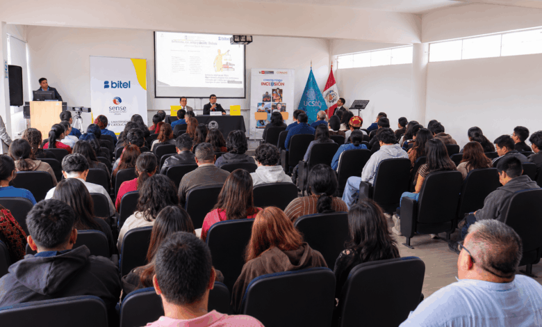 Bitel impulsa la accesibilidad digital junto a SENSE y la UCSS para promover una tecnología más inclusiva