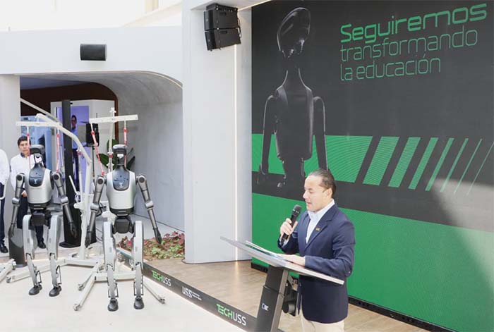 Universidad Señor de Sipán presentó robot humanoide de última generación para fortalecer la investigación y la formación académica