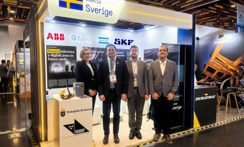 Atlas Copco reafirma su compromiso con la minería sostenible durante el Congreso Mundial de Minería en Lima