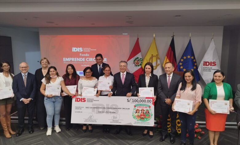 Diez emprendimientos femeninos de negocios sostenibles fueron seleccionados para recibir estímulo de S/ 100,000