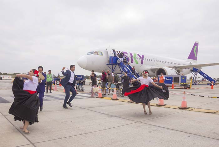 SKY inicia vuelos a Chiclayo y apuesta por el potencial turístico del norte peruano