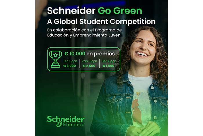 Schneider Electric abre inscripciones para competencia global de innovación con premio de 10 mil euros